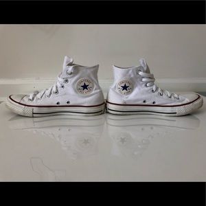 White Converse All Star High Top